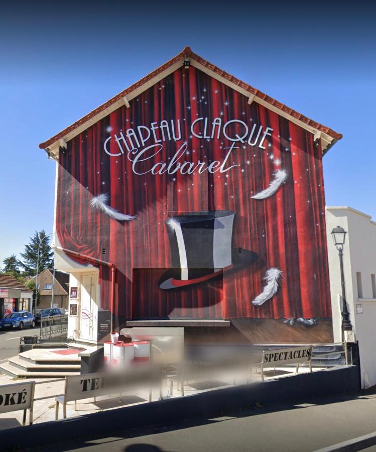 Chambres D'Hote Au Chapeau Claque Cabaret Gueugnon Exterior foto